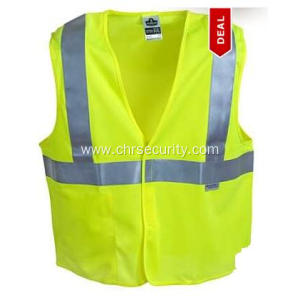 Ergodyne Class 2 Lime Solid Fabric Vest